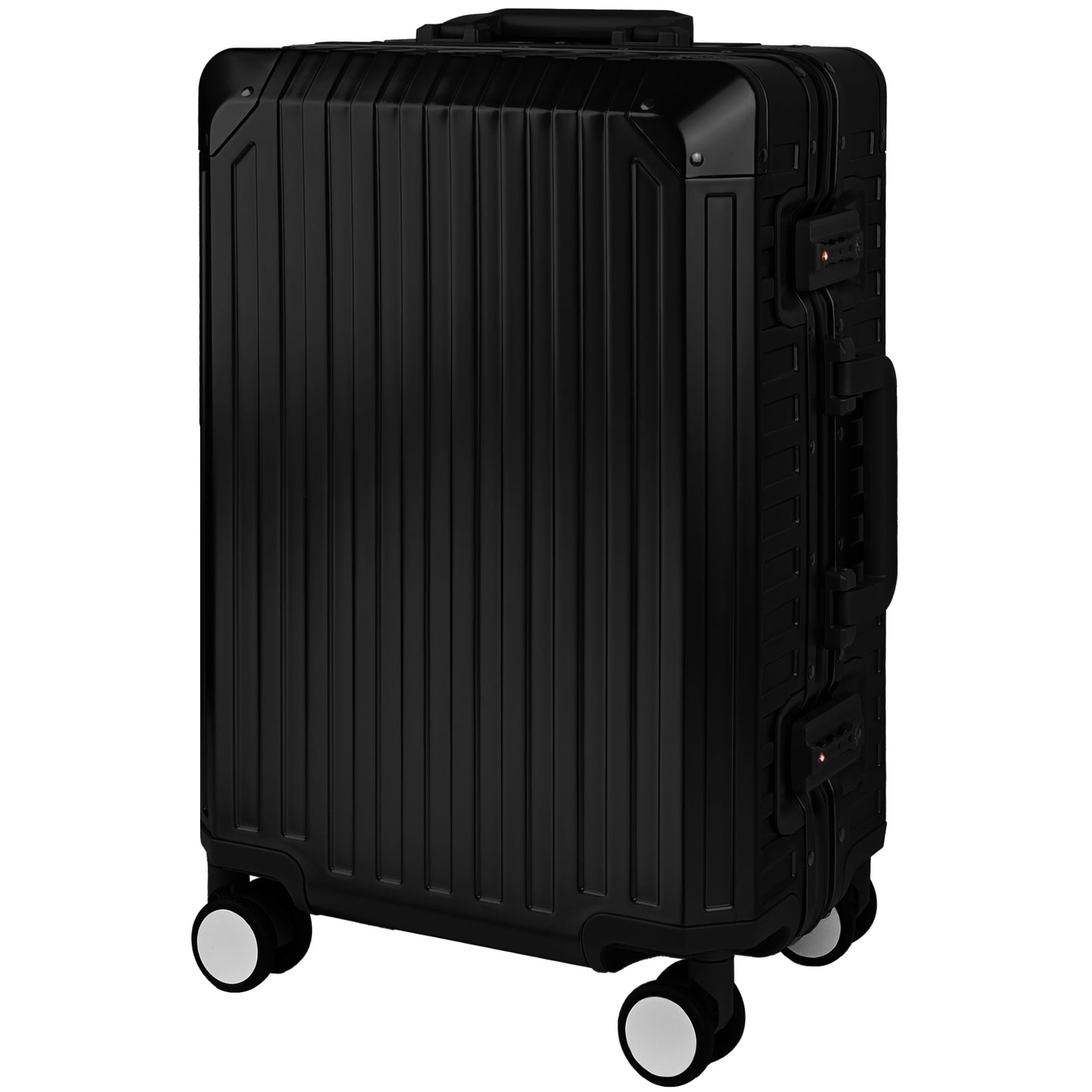 GLX2 All Aluminum Luggage 3 Sizes (20",26",28") with TSA Lock Black