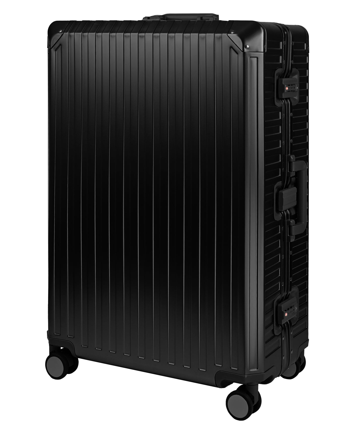 GLX2 All Aluminum Luggage 3 Sizes (20",26",28") with TSA Lock Black