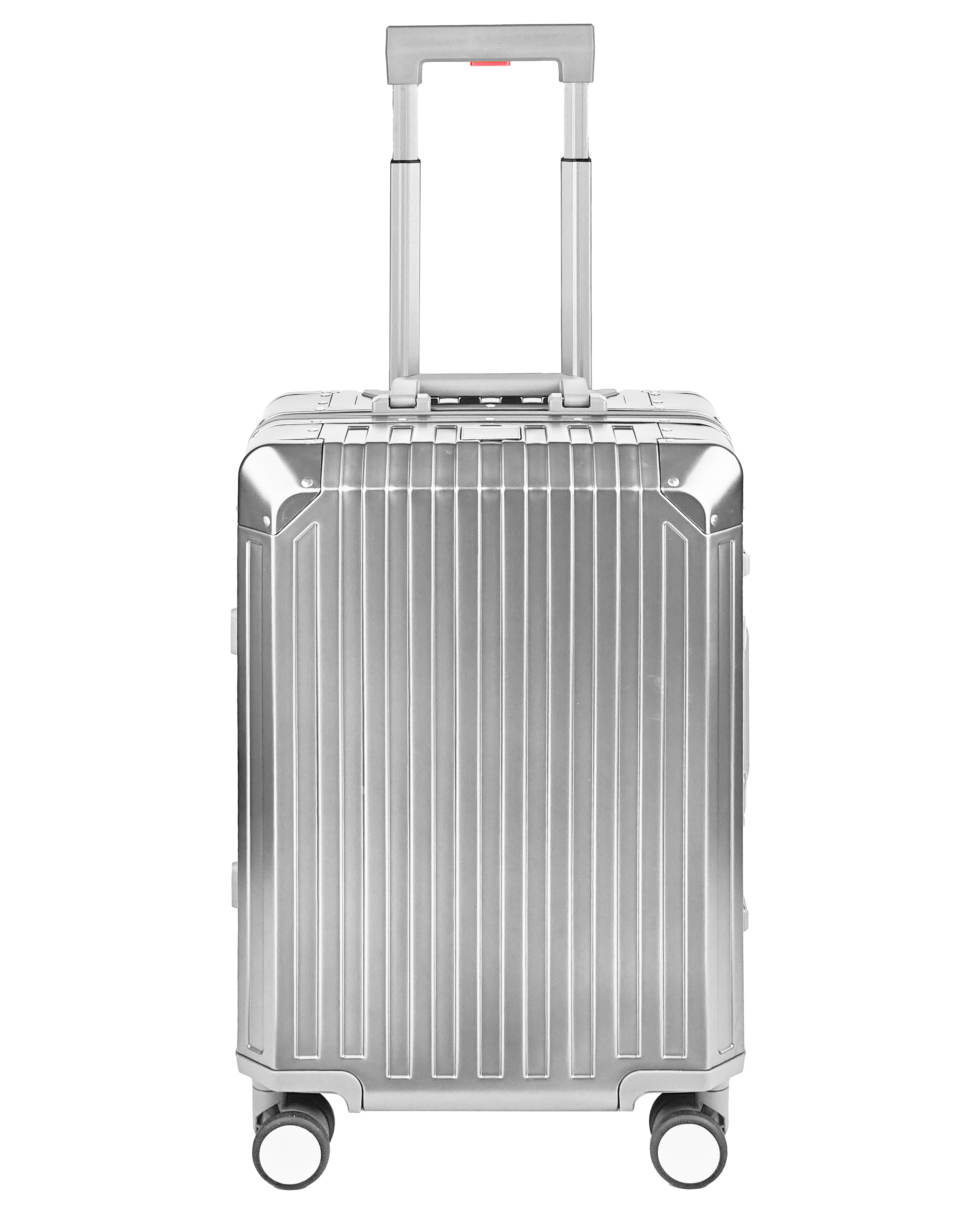 GLX2 Aluminum Carry-On Suitcase & Rolling Checked Aluminium Luggage