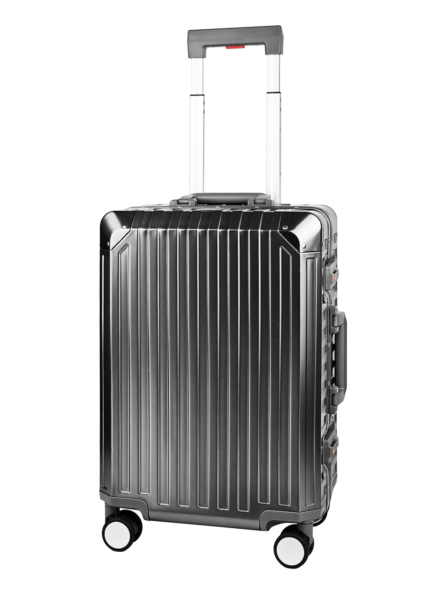 GLX2 All Aluminum Luggage 3 Sizes (20",26",28") with TSA Lock Gray