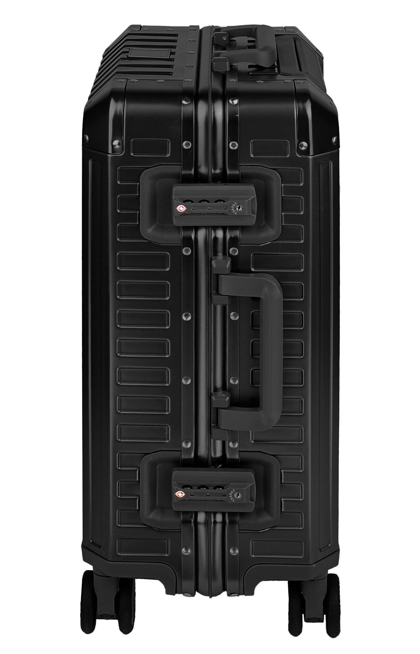 GLX2 All Aluminum Luggage 3 Sizes (20",26",28") with TSA Lock Black