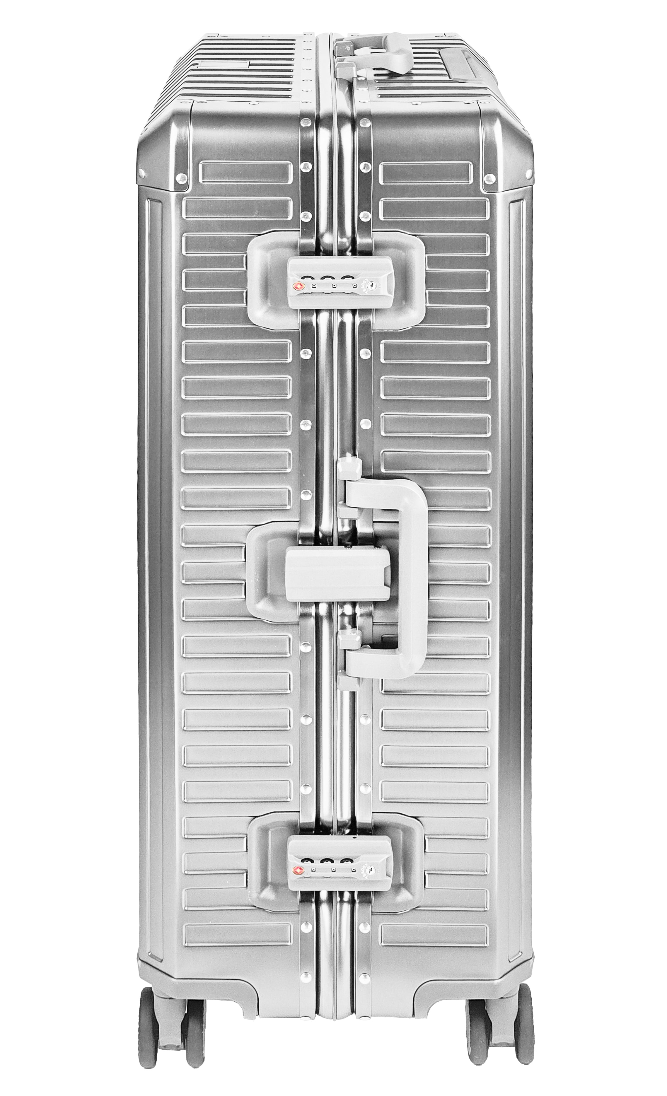 GLX2 Aluminum Carry-On Suitcase & Rolling Checked Aluminium Luggage